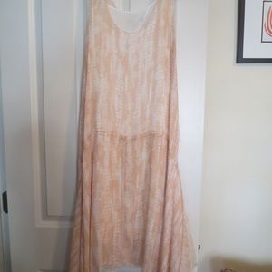 Eileen Fisher Peach Sundress with camisole
